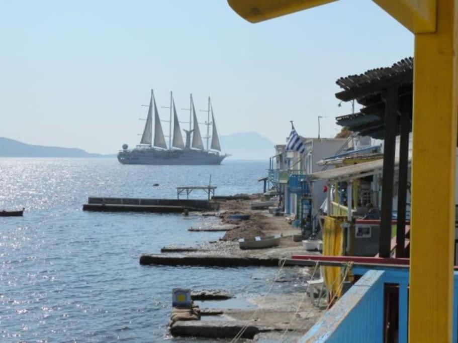 The Yellow Boat House Klima  Exterior foto